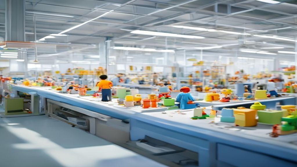 尧顺工厂生产线场景